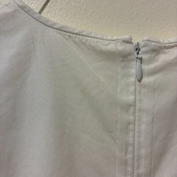 Giambattista Valli 100% Cotton Tunic Blouse with Lace Accents - Women's XS - Picture 6 of 9